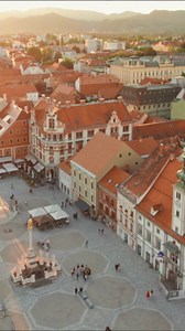 Drone discovers Maribor: Explore Slovenia's historic city