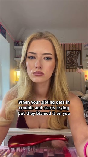 I have to be nice here #funny #lipsyncs #blonde #relatable #dating #subscribe #siblings #comedy