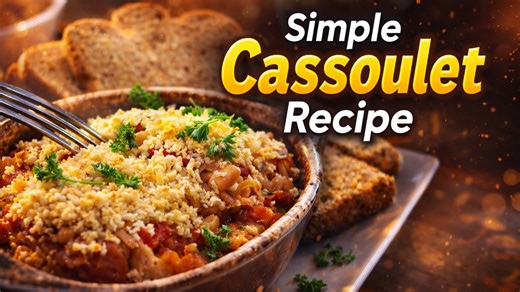 Traditional French cassoulet made quick and simple