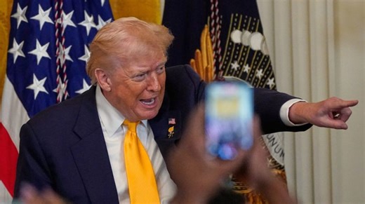 Trump touts decline in US trade deficit despite meager decrease