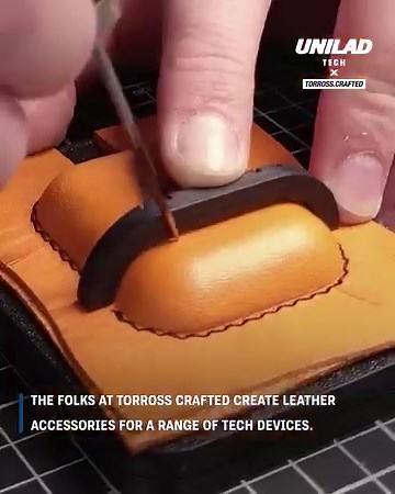 Creating products using leather 🪡 | UNILAD Tech
