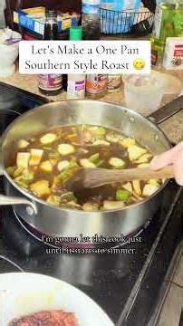 Make a Southern Style Roast with Me 🤗 #cooking