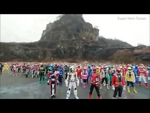 All Power Ranger, Mask Rider, Bioman and Kamen Rider Ultraman Assemble