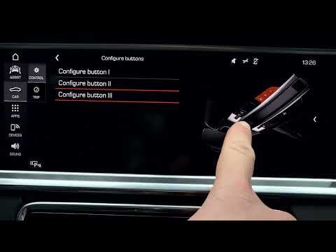 PORSCHE Panamera 4S – How to Program Garage Door Opener