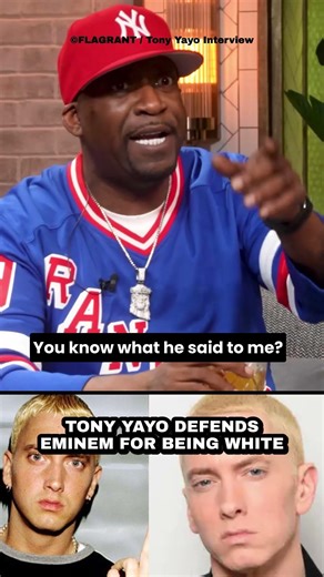 Tony Yayo Defends Eminem For Being White
