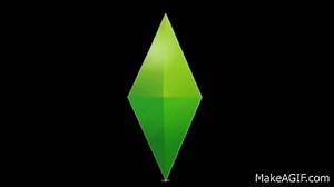 Plumbob (Sims 4 Diamond) Overlay on Make a GIF