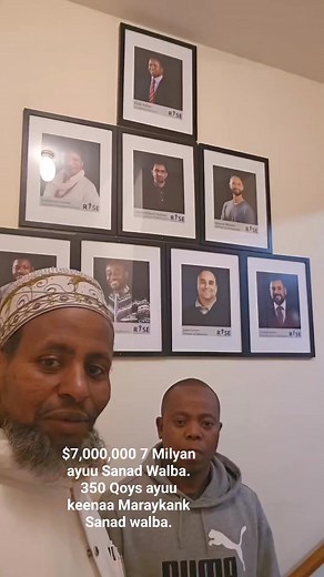 Madaxwayne Haji Adam 350 Qoys ayuu Maraykanka keenaa Sanad Walba.$7,000,000 ayuu Maamulaa Sanad walba. | Abdurahman Haji