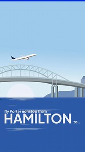 Fly nonstop from Hamilton to Calgary with Porter. Your flight includes free WiFi, beer, wine, snacks and no middle seats! | Porter Airlines