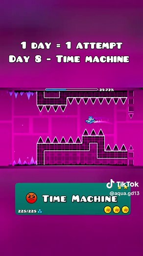 Day 8 - Time machine #gd #level #day8 #geometrydash #timemachine
