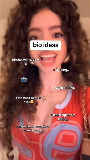 bio ideas!!❤️💫