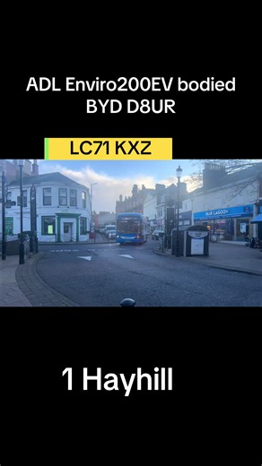 ADL enviro200ev on route 1 to hayhill LC71 KXZ 64010