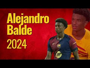 Alejandro Balde 2024 ● Run Machine ● Highlights & Skills