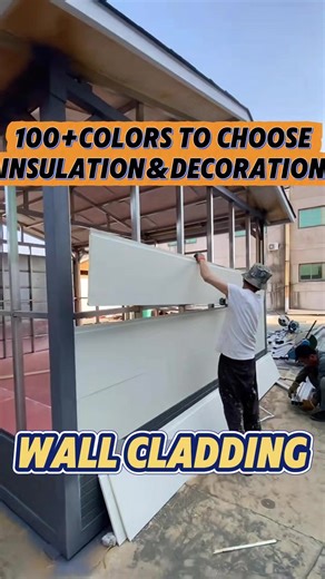 Custom colors? Yes, we can do it. As a manufacturer, we support specific design requirements for large commercial projects. #wallpanel #buildingmaterials #siding #constructor #factory #wholesale #wallpanelling #sandwichpanel #wallcladding #wallboard #homedecor #remodeling #insulation #insulated #revestimento #distributor #innovation #homeremodel #containerhome #prefabhouse #fireproof #constructionmaterials #homeproject #metalwalldecor #exteriordesign #wall #building #waterproof #weatherproof #co