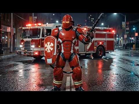【ASMR】15 Rescue Hero Armors Transform｜Fire, Police, Medical Exosuits