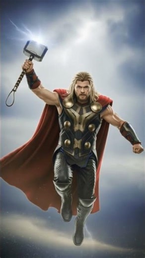 Thor hammer thunder ⚡ #thor #marvel