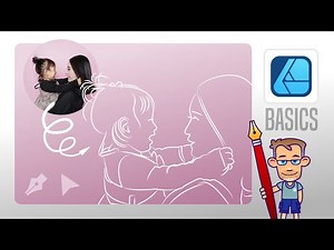 Affinity Designer Tutorial - Manually Tracing with the Pen Tool