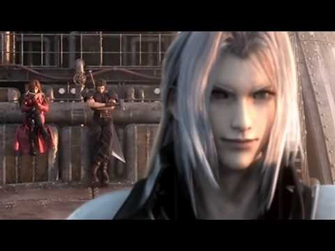 Final Fantasy 7 Crisis core: Sephiroth vs Genesis vs Angeal Full Fight HD