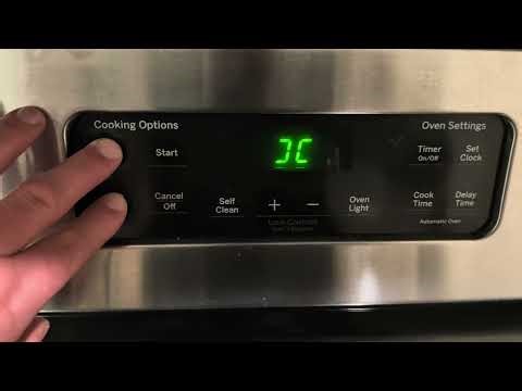 How to Activate Shabbos Mode on GE Oven and set regular or timed bake