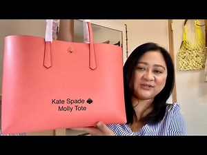 Kate Spade Unboxing | Molly Tote | Work Bag | What Fits in my Bag 👜 ♠️ 🤩