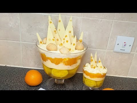 Platinum Jubilee Pudding // Lemon Swiss Roll & Amaretti Trifle Easy Recipe
