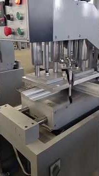 single head welding machine for PVC/UPVC/Plastic