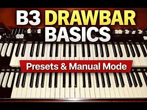 Hammond B-3 / XK-5 Tutorial: Drawbars and Preset System Explained