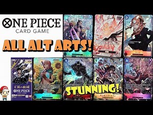 ALL The Stunning Alternate Art Cards from OP-10! These are Awesome! (One Piece TCG News)
