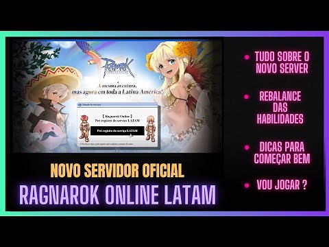 NOVO Servidor OFICIAL de RAGNAROK ONLINE em 2025 !! Tudo sobre o servidor LATAM e dicas para começar