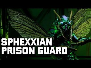 Cosmic Legions - Sphexxian Prison Guard - Hvalkatar Book 1 Action Figure Review