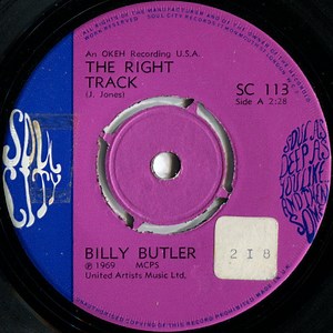 Billy Butler - The Right Track / The Boston Monkey