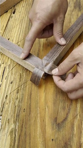 Veneer-Wrapped Wooden Frame Tutorial: Key Steps for Corner Treatment