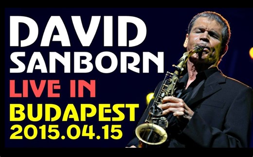 【萨克斯】David Sanborn Band Live in Budapest 2015