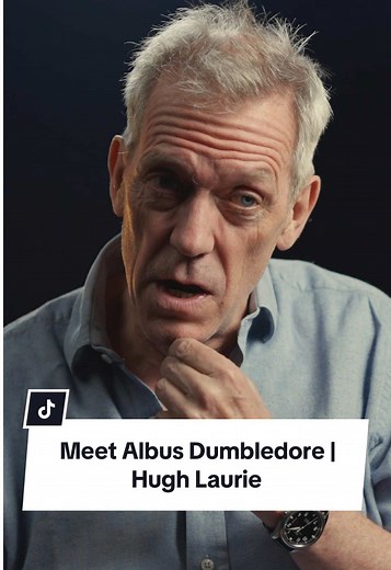Hugh Laurie Voices Albus Dumbledore in Harry Potter Audio
