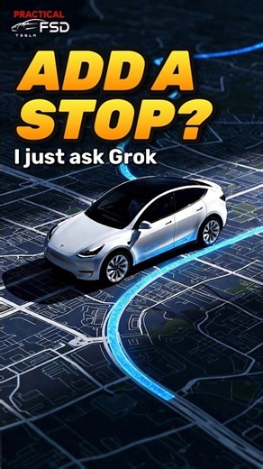 Can I Add a Stop Just by Asking My Tesla?