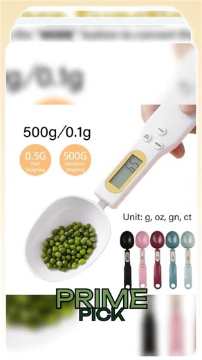Portable LCD Digital Kitchen Scale Measuring Spoon 500g