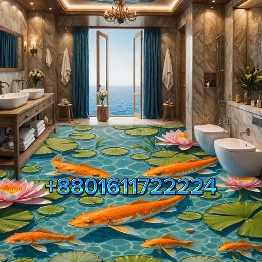 Luxurious 3D Epoxy Floors 2024 | Modern & Stylish Flooring Ideas