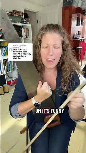 Does the saw affect the hairs in the bow? Musical saw question and answer time!