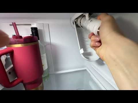 How to install the GE XWFE Water Filter in 2 minutes!