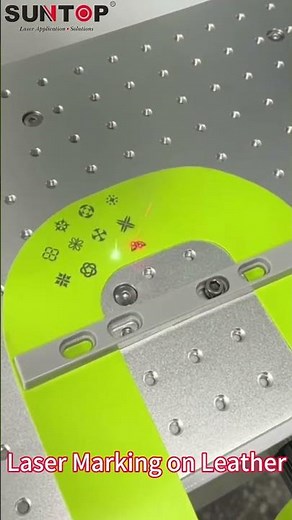 Stunning Leather Laser Marking & Engraving | Laser Machine Demo