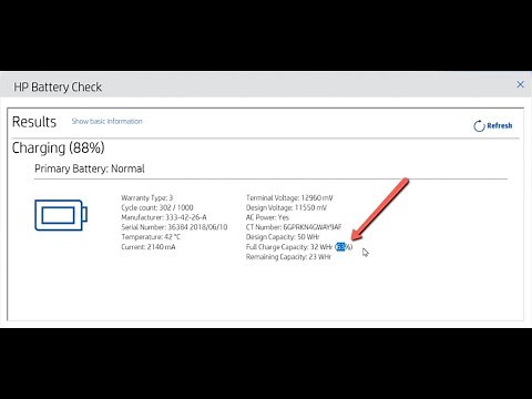 Check battery health of hp laptop - Best and easy method