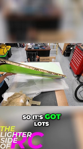8.1K views · 74 reactions | The video starts with an introduction where the man presents a wing examination. He begins by drawing a comparison between the construction methods used in both the large and XL models of the wings. #WingExamination #ConstructionMethods #LargeModels #XLModels | The Lighter Side Of RC | Facebook