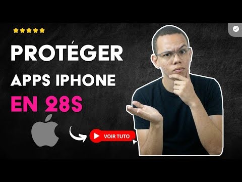 Comment Mettre un MOT de PASSE à vos APPLICATIONS sur iPHONE en 28S