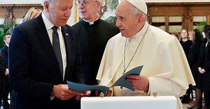 Joe Biden Had a 'Bathroom Accident' During His Long Meeting with Pope Francis? Speculations on Social Media