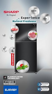 Experince Natural Freshness! With #SHARP 480 Liter refrigerators featuring Plasmacluster technology that eliminates odors and bacteria. Find our trusted dealers in Kenya: https://bit.ly/3TfqrTS For more details, contact us at 0720319319 or email us at elarabyeast-info@elarabygroup.com | Elaraby Group