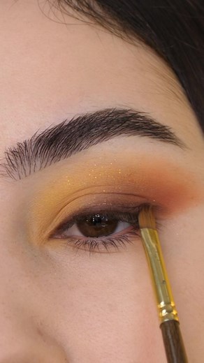 Foliage inspired look❤️#fallmakeup #falleyeshadow #eyeshadow