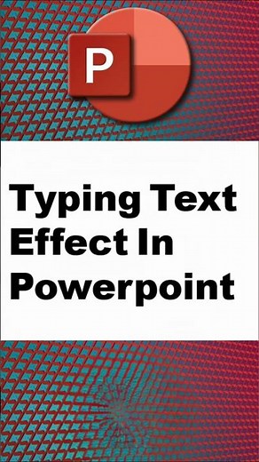 PowerPoint Typing Animation in 30 Seconds 🔥 (Step-by-Step Guide)