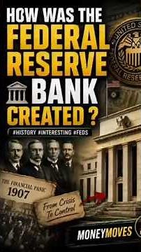 🏦 The Secret Story Behind the Federal Reserve 💵 | How the Fed Was Create?