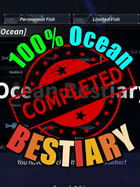 Explore the Ocean Bestiary in Roblox Fisch