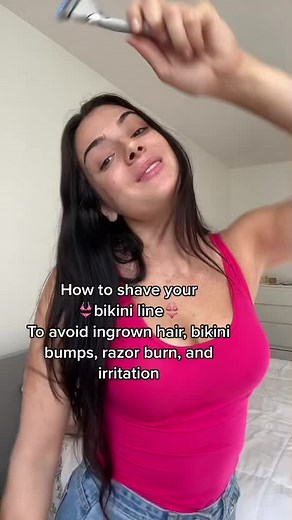 Welcome to shave school! Today I’m giving you all the tips on how to shave your bikini line without getting razor bumps, ingrown hairs, or irritation! What would you like to learn next? #razorbump #razorbumps #razorburn #bikinibumps #bikinilineroutine #bikinilinebumps #ingrownhairs #ingrownhairtreatment #ingrownhair #ingrownhairproblems #strawberrylegs #armpitdiscolour #bikiniline #razerburn #strawberrylegstreatment #strawberrylegstips #keratosispilaris #keratosispilaristreatment #shavingtips #k
