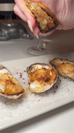 7K views · 57 reactions | Our Oysters Dynamite appetizer is just as flavorful and addicting as it looks! 寧 | Morton's The Steakhouse | Facebook